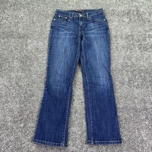 Levis 505 Jeans Womens 27x30 Blue Regular Fit Straight Leg Denim Stretch Casual